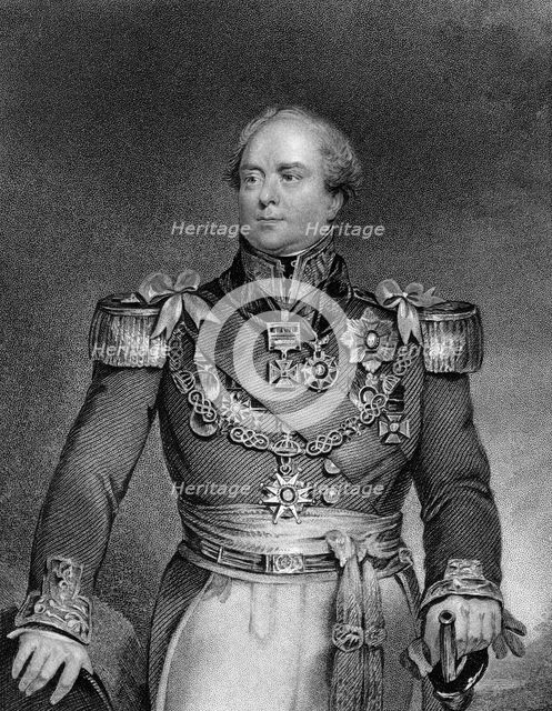 Major-General Sir Archibald Campbell, British soldier, c1830 (c1857). Artist: Unknown