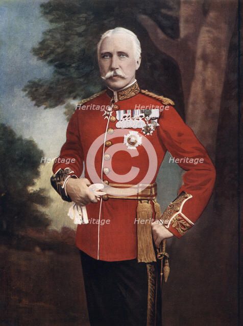 Major General Sir Bindon Blood, British soldier, 1902.Artist: Elliott & Fry