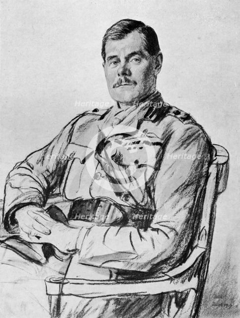 Major-General Sir HM Trenchard, British military commander, c1920. Artist: Francis Dodd