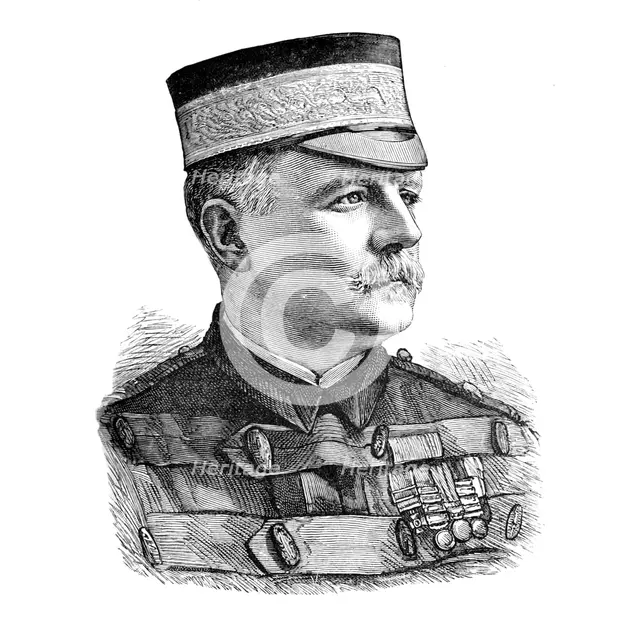 'Major-General Sir Herbert Macpherson, Commander of the Indian Contingent', c1882.. Artist: Unknown.