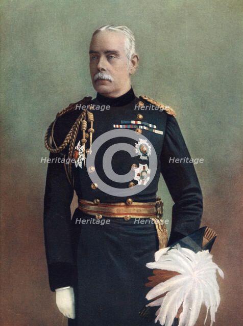 Major-General Sir John Carstairs McNeill, Equerry to HM the Queen, 1902.Artist: Elliott & Fry