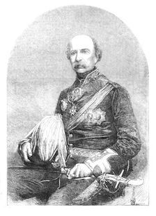 Major-General Sir William Fenwick Williams, K.C.B., "The Hero of Kars" - from a photograph by John W Creator: Smyth