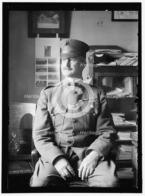 Major D.C. Mcdougal, between 1916 and 1918. Creator: Harris & Ewing.