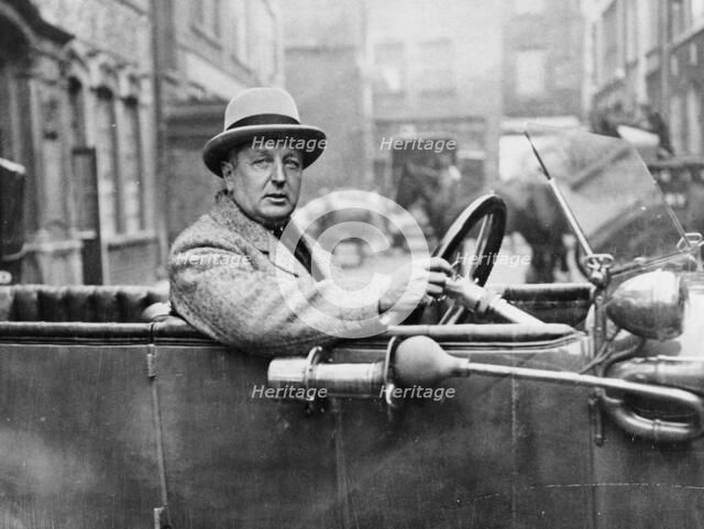 Major Dodson of the Cubitt car manufacturing company, (c1920s?). Artist: Unknown