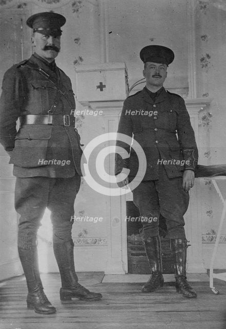Major Elliott & Captain Young of Canadian Hospital, between 1914 and c1915. Creator: Bain News Service.