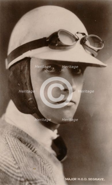 'Major H.O.D. Segrave', c1925. Artist: Unknown.