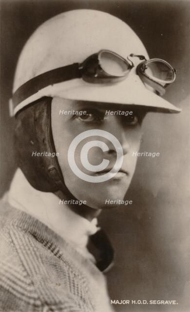 'Major H.O.D. Segrave', c1925. Artist: Unknown.