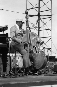 Major Holley, Capital Jazz Festival, Alexandra Palace, London, 7/79. Creator: Brian O'Connor
