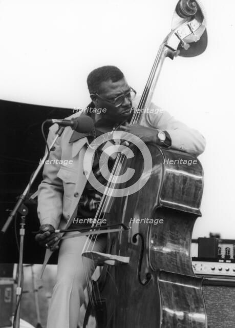 Major Holley, Capital Radio Jazz Festival, Alexandra Palace, London,  1979. Creator: Brian Foskett.