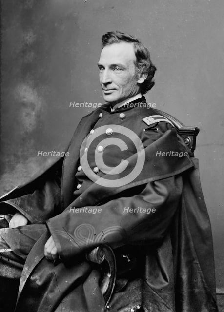 Major J.A. Broadhead, between 1855 and 1865. Creator: Unknown.