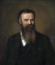 Major John Wesley Powell, 1885. Creator: Henry Ulke