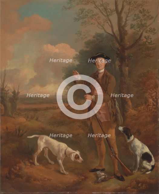 Major John Dade, of Tannington, Suffolk, ca. 1755. Creator: Thomas Gainsborough.