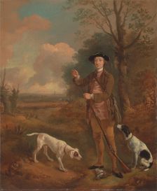 Major John Dade, of Tannington, Suffolk, ca. 1755. Creator: Thomas Gainsborough