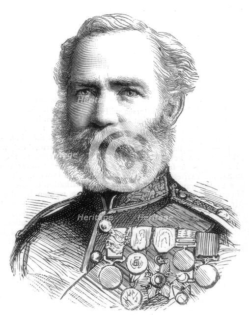 Major John McBlain, 1885. Artist: Unknown
