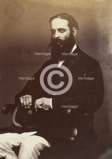 Major Jones, H.M. 13th Regiment, A.D.C., 1858-61. Creator: Unknown.