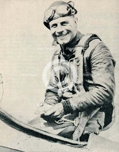 Major James H Doolittle, American aviator, c1936 (c1937). Artist: Unknown.