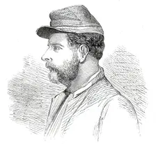 Major Percy Windham, of the English Battalion, 1860. Creator: Unknown