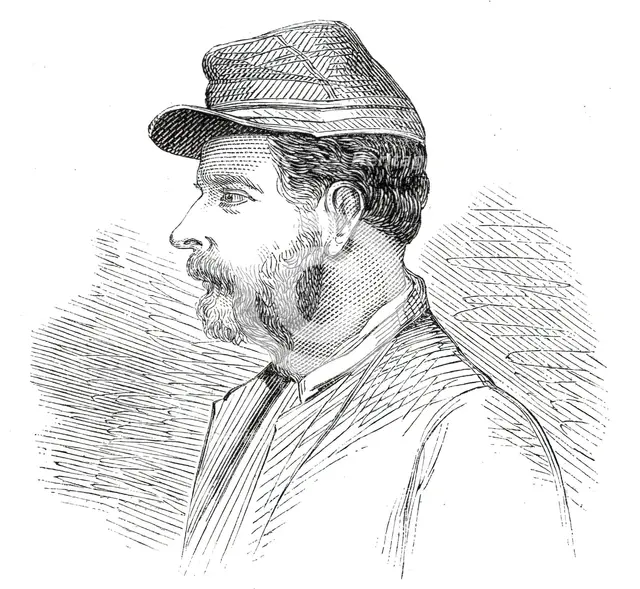 Major Percy Windham, of the English Battalion, 1860. Creator: Unknown.