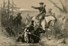 Major Washington on his Mission to the French Commander (1877). Creator: Albert Bobbett
