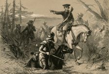Major Washington on his Mission to the French Commander (1877). Creator: Albert Bobbett