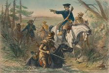 Major Washington on his mission to the French Commander