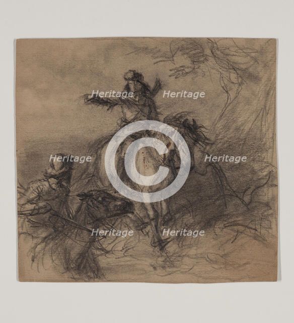 Major Washington on Mission, late 19th century. Creator: Felix Octavius Carr Darley.