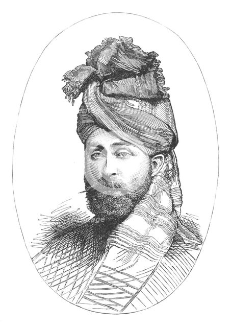'Major Wigram Battye', c1880. Artist: Unknown.