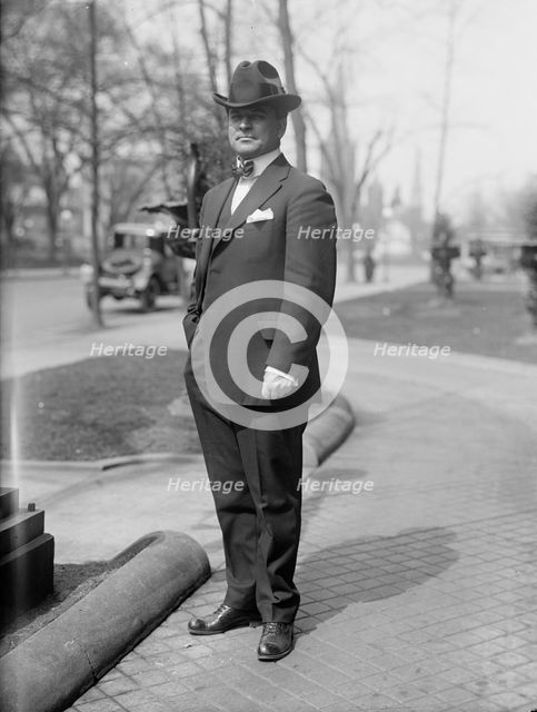 Major Victor M. Locke, 'Chief of The Choctaw', 1916. Creator: Harris & Ewing.