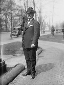 Major Victor M. Locke, Chief of The Choctaw 1916. Creator: Harris & Ewing