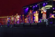 Mak Murtic, Love Supreme Jazz Festival, Glynde Place, East Sussex, 2015. Artist: Brian O'Connor