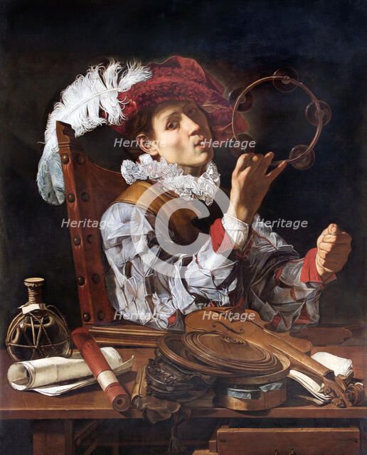 Maker of Musical Instruments, c1610. Creator: Boneri (Cecco del Caravaggio); Francesco (um 1589-um 1620).