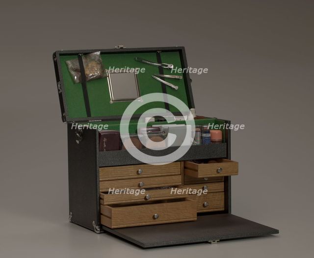 Makeup case used by makeup artist Bernadine M. Anderson, 1970s - 1990s. Creator: Unknown.