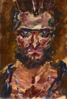 Makeup design for the opera Boris Godunov by M, Mussorgsky, 1946. Creator: Fyodor Fyodorovsky