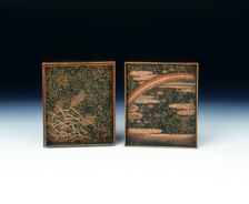 Maki-e lacquer box, late Edo Period, Japan, mid 19th century. Creator: Unknown