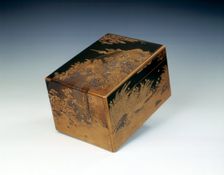 Maki-e lacquer dowry box, Middle Edo period, Japan, 1st half of 18th century. Creator: Unknown