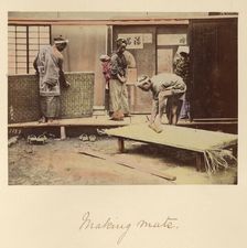 Making Mats, about 1873-1883. Creator: Shinichi Suzuki I