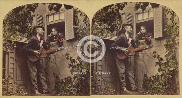Making a favorable impression., 1881. Creator: L. Melander & Bro.