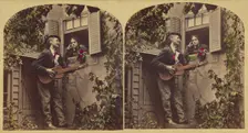 Making a favorable impression., 1881. Creator: L. Melander & Bro