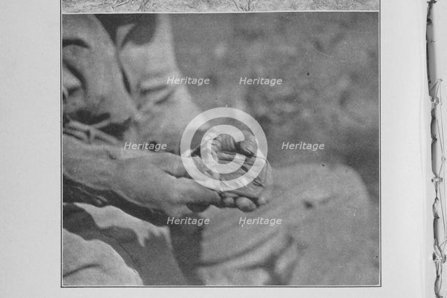 Making a hand, 1926. Creator: Unknown.