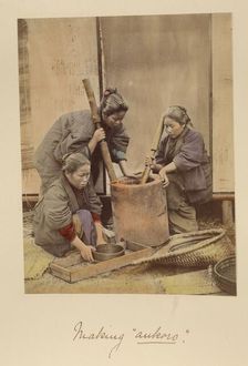 Making \aukoro\, about 1873-1883. Creator: Shinichi Suzuki I