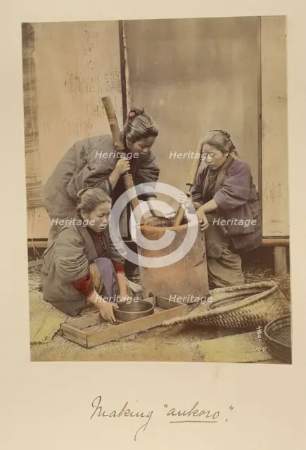 Making \aukoro\, about 1873-1883. Creator: Shinichi Suzuki I.