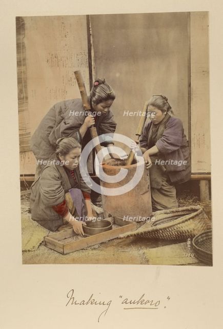 Making \aukoro\, about 1873-1883. Creator: Shinichi Suzuki I.