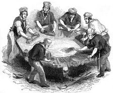 Making beaver hats, 1841. Creator: Anon