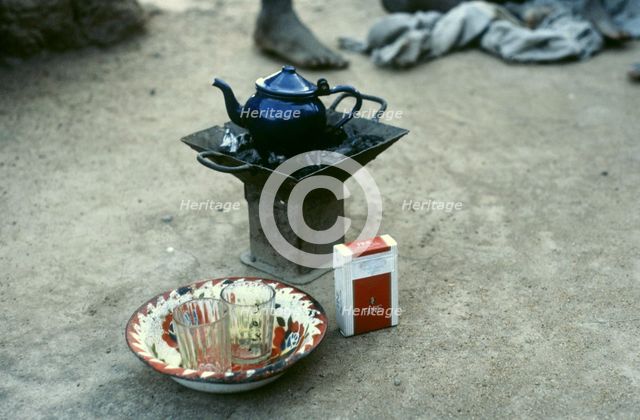 Making tea, Mali, 1990. Creator: Amanda Waite.
