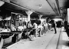 Making the bodies for Model T Fords, 1915