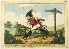 Making the Most of £10,000 per Ann. by Saving Travelling Expences, 1819. Creator: JL Marks