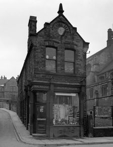Makridge, a traditional ironmonger's shop, Wombwell, near Barnsley, South, Yorkshire, 1962. Creator: Michael Walters