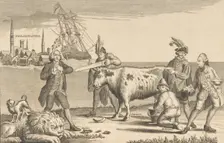 Mal Lui Veut Mal Lui Tourne Dit Le Bonne Homme Richard, ca. 1780., ca. 1780. Creator: Anon