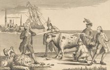 Mal Lui Veut Mal Lui Tourne Dit Le Bonne Homme Richard, ca. 1780., ca. 1780. Creator: Anon