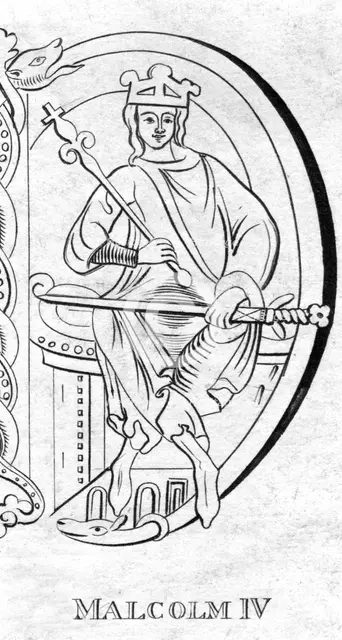 Malcolm IV, King of Scotland. Artist: Unknown